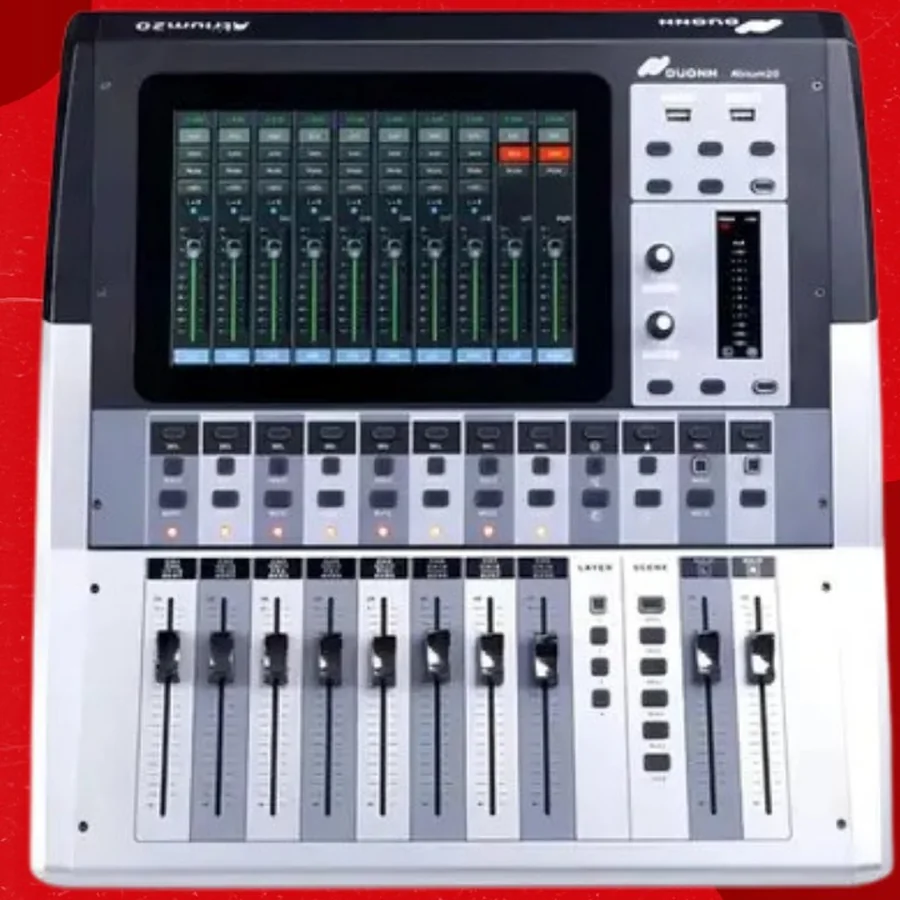 Mesa de som mixer digital na Betel Som